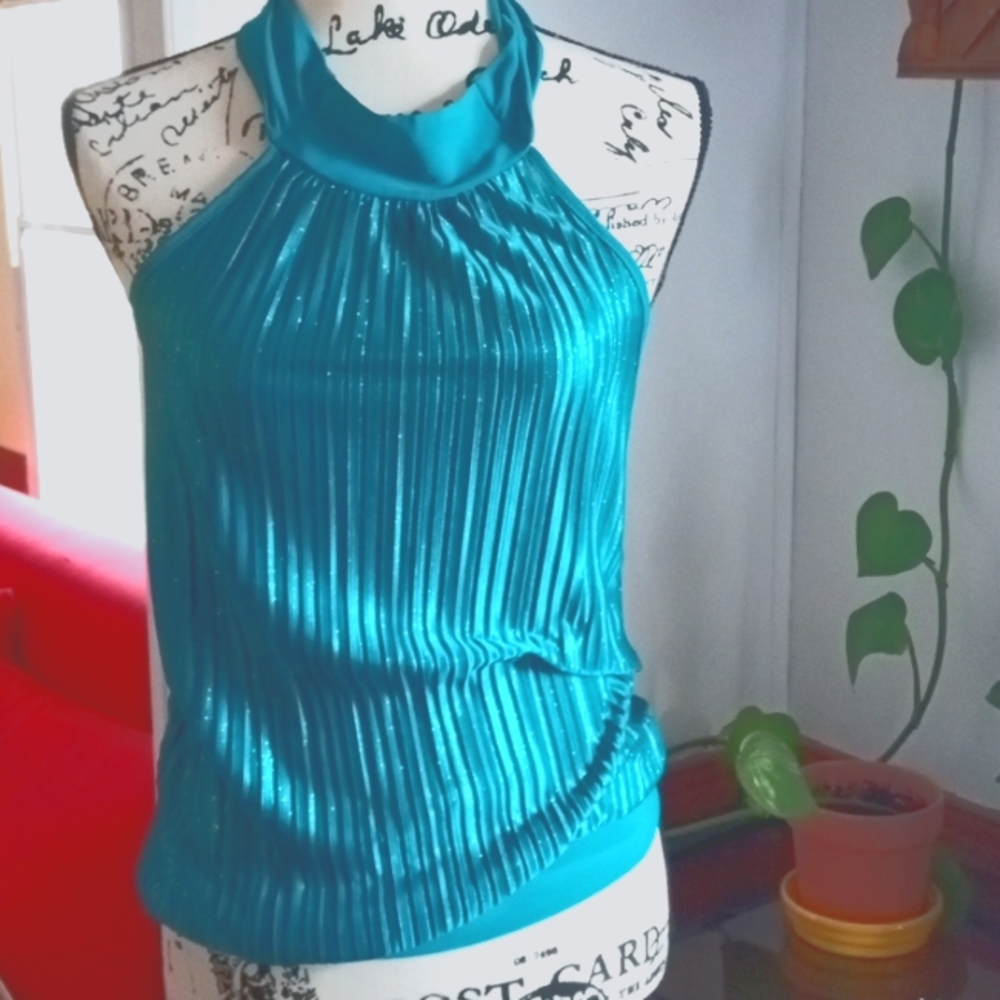 Turquoise color top size S/M